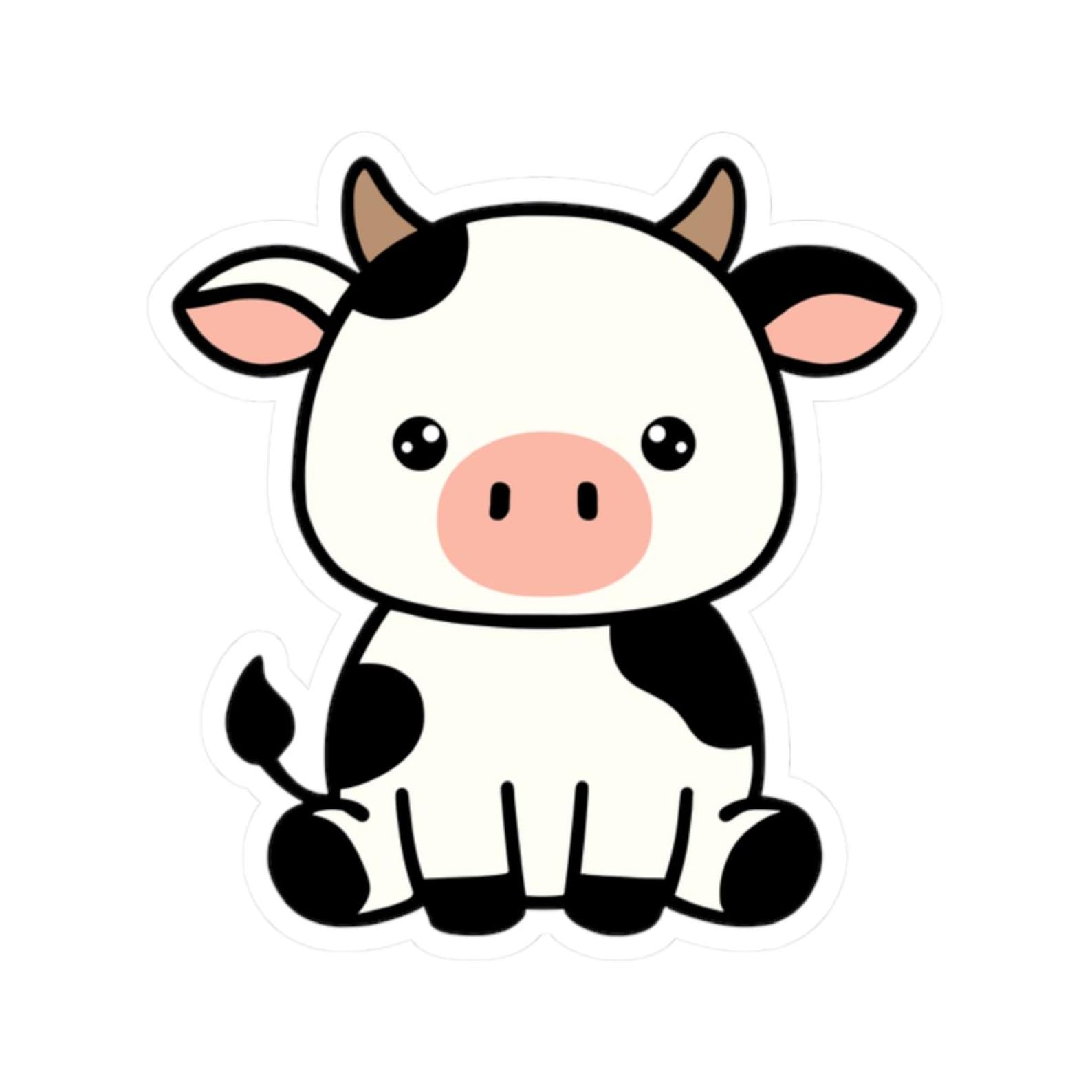 Sticker Sapi Cow Sticker - Etsy