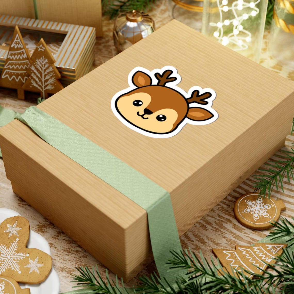 Deer Sticker - Etsy