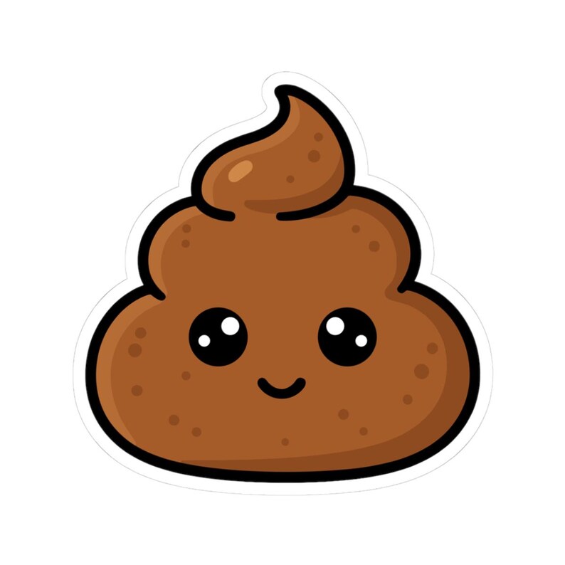 Poop Sticker - Etsy