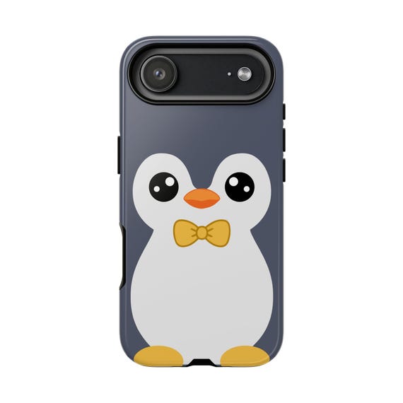 Penguin Phone Case - Etsy
