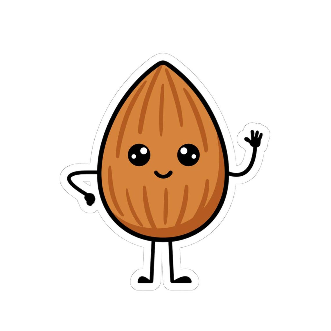 Almond Sticker - Etsy