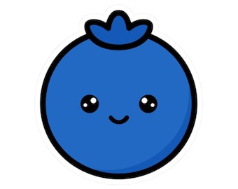 Blueberry Sticker