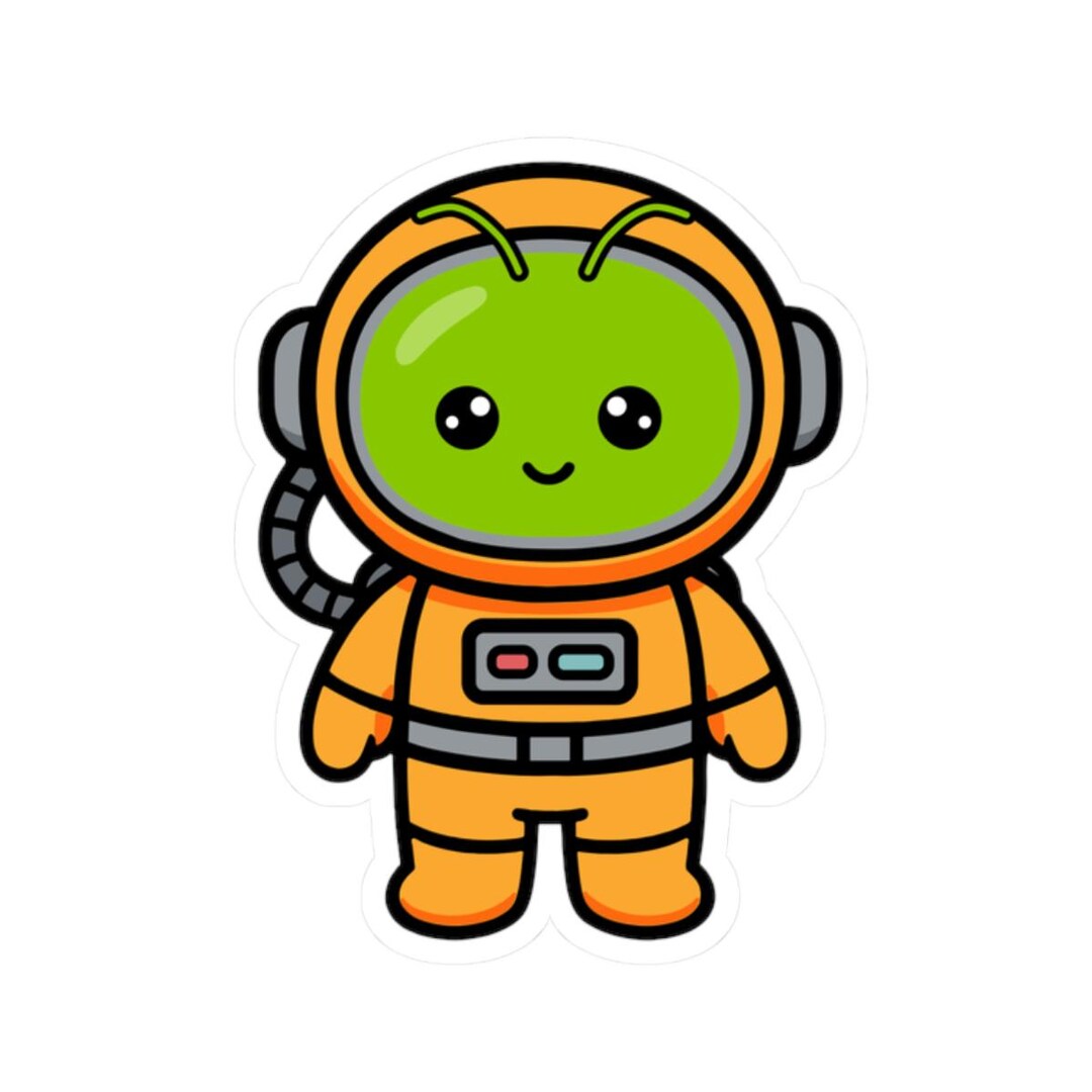 Alien Sticker - Etsy