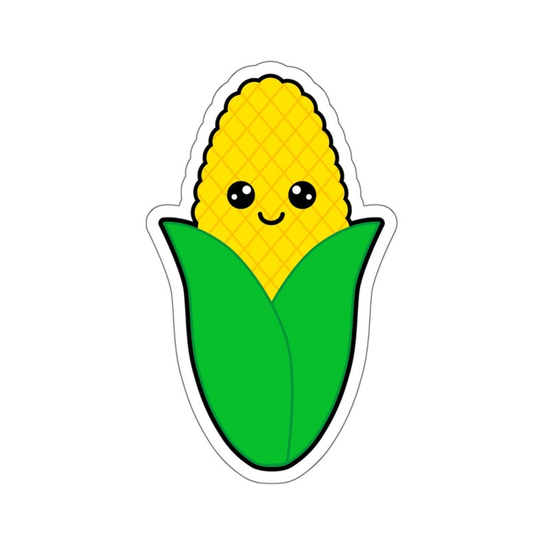 Corn Sticker - Etsy