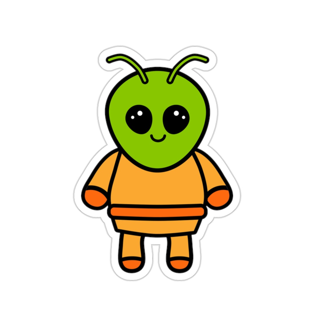 Alien Sticker - Etsy