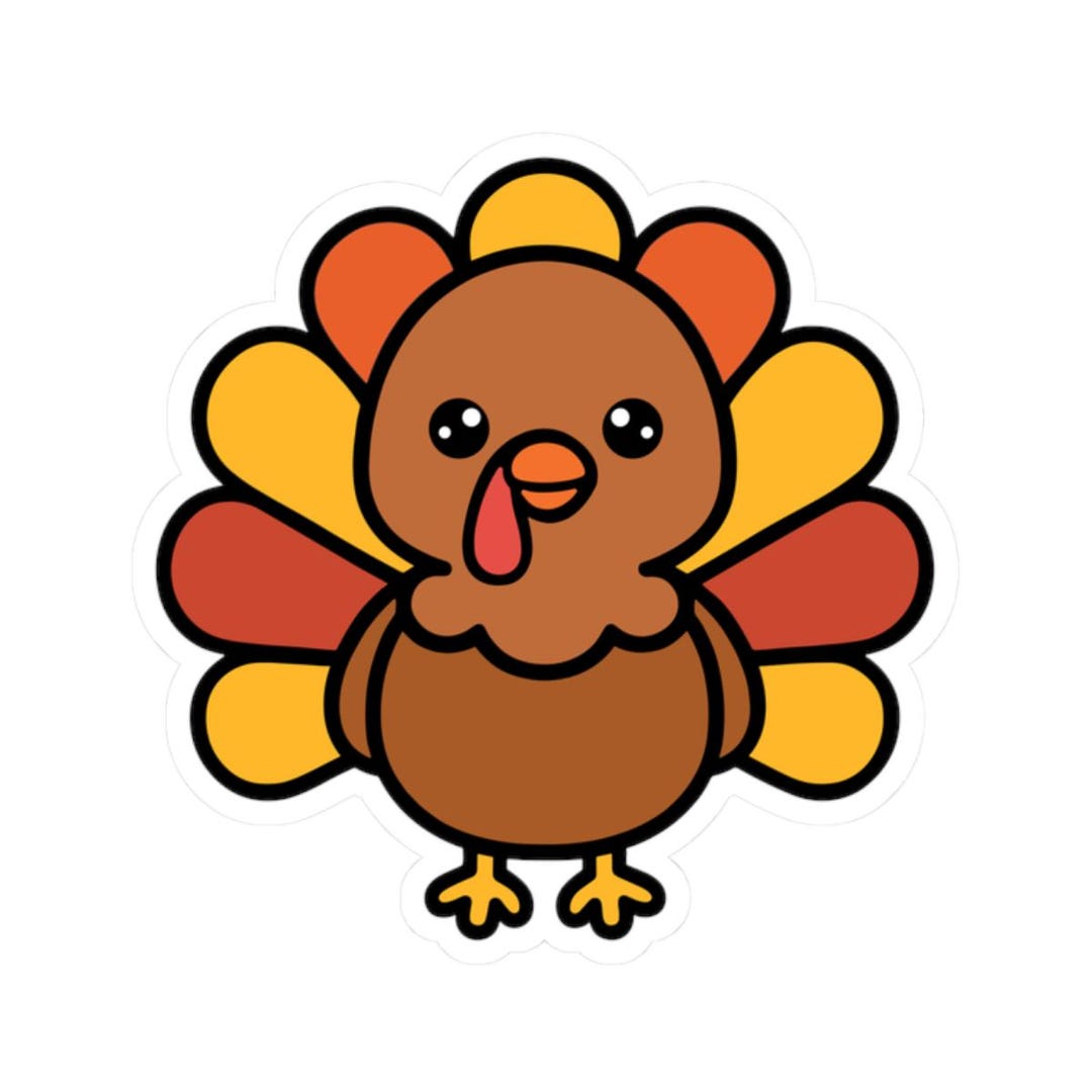 Turkey Sticker - Etsy