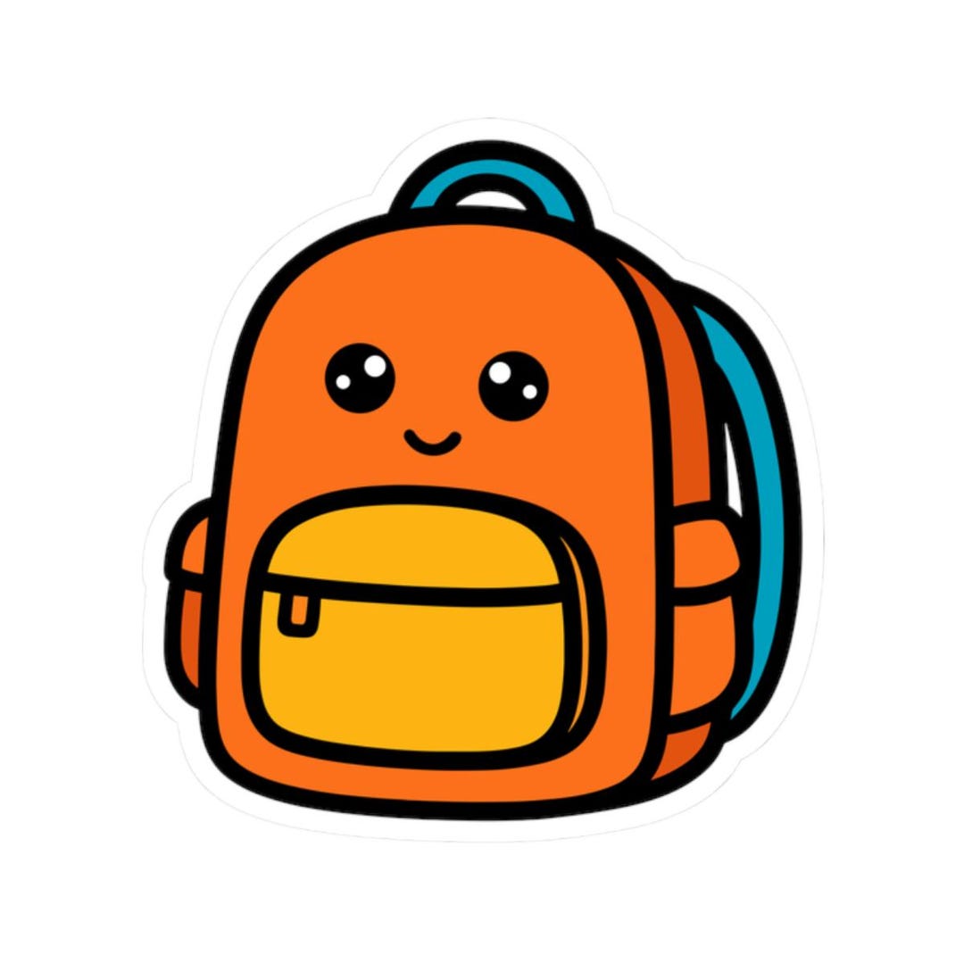 Backpack Sticker - Etsy