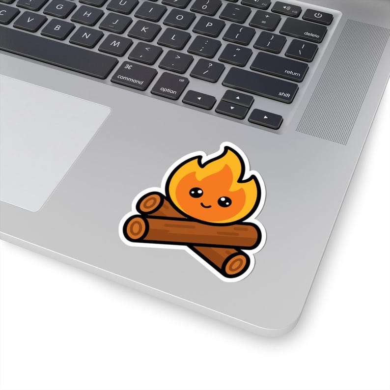 Campfire Sticker - Etsy