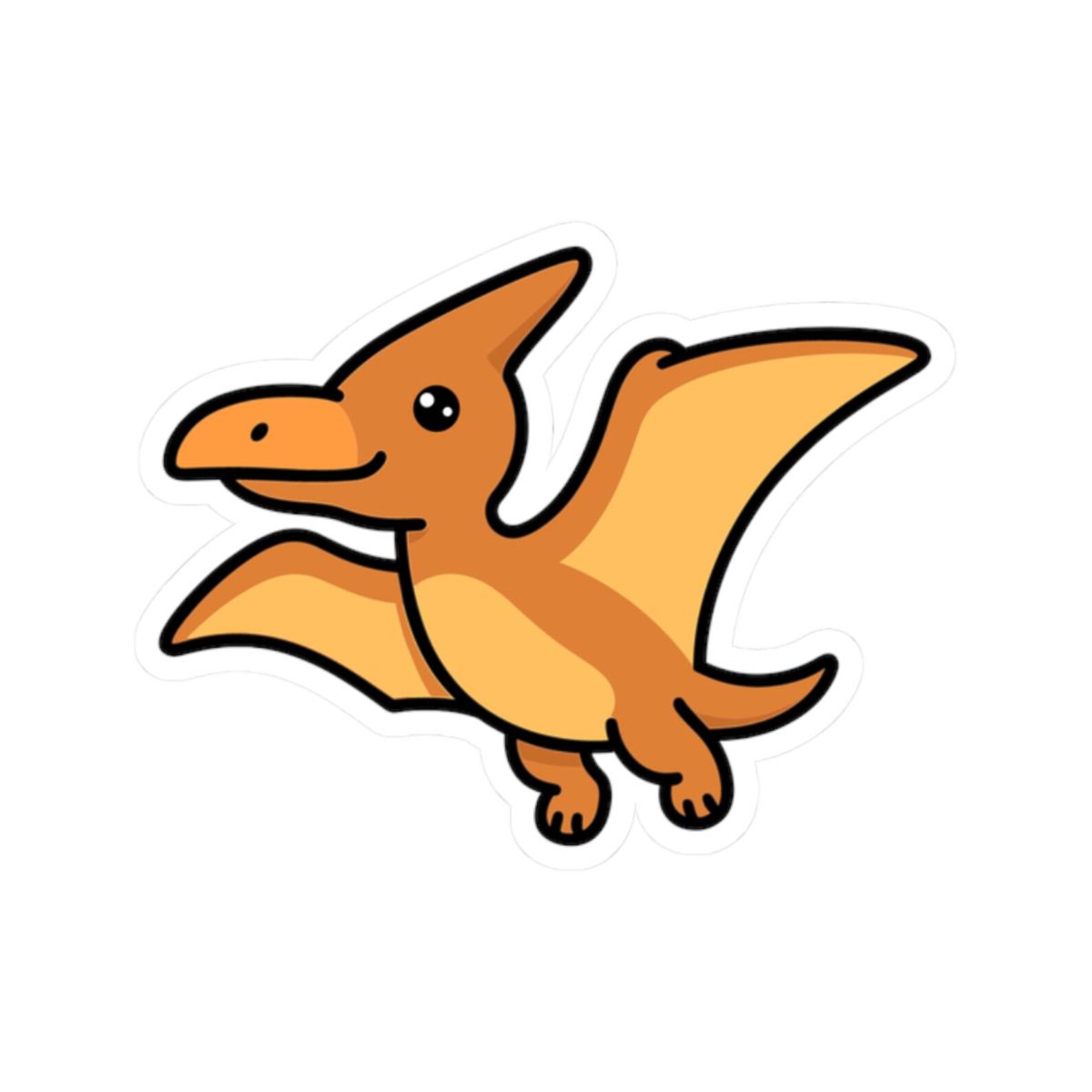 Pterodactyl Dino Sticker - Etsy