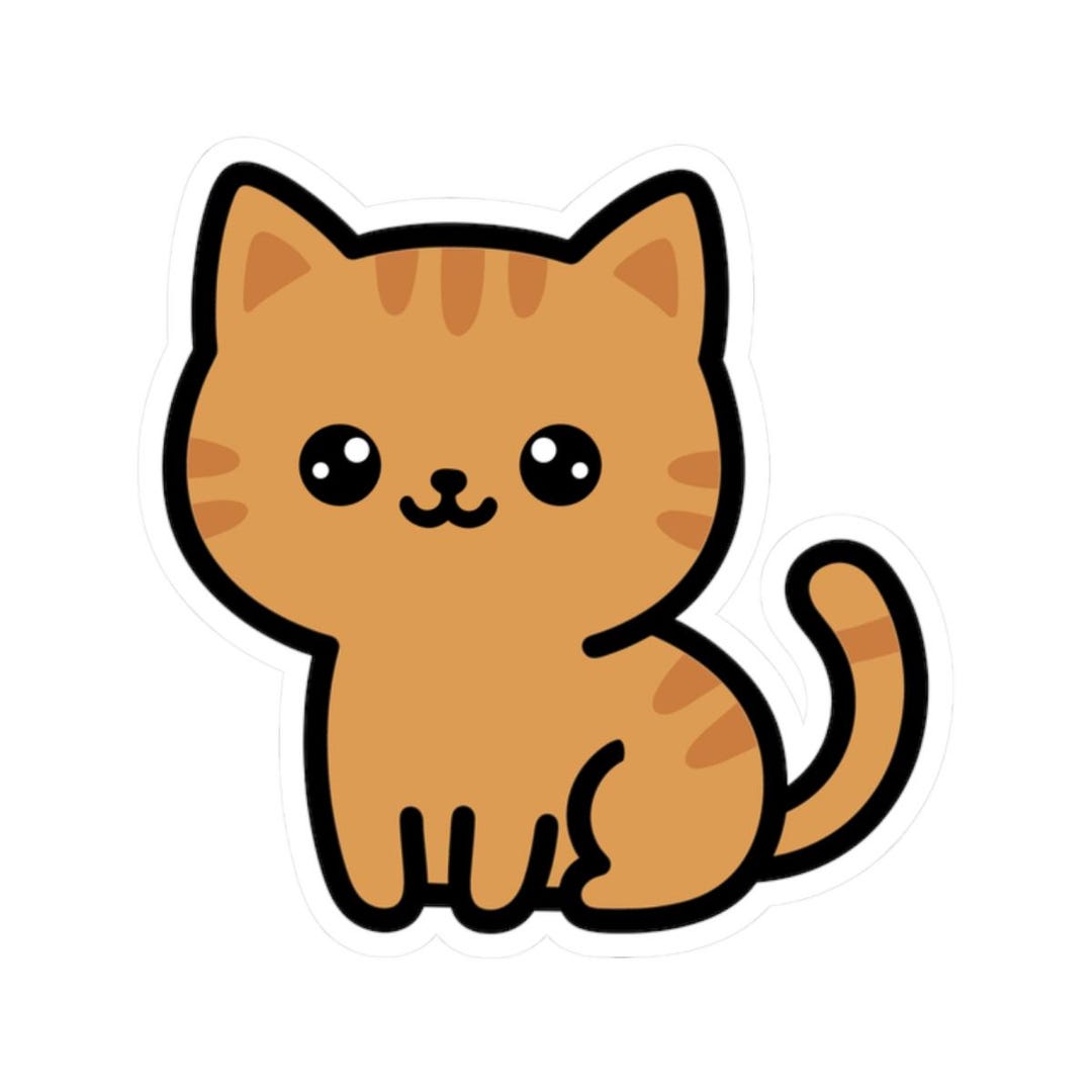 Cat Sticker - Etsy