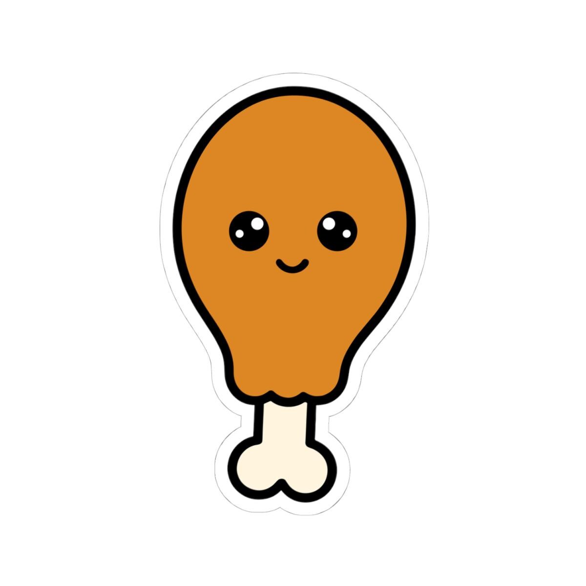 Fried Chicken Sticker - Etsy