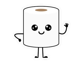 Toilet Paper Sticker