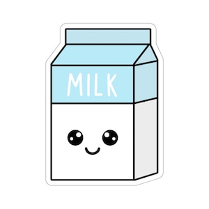 Milk Carton Sticker