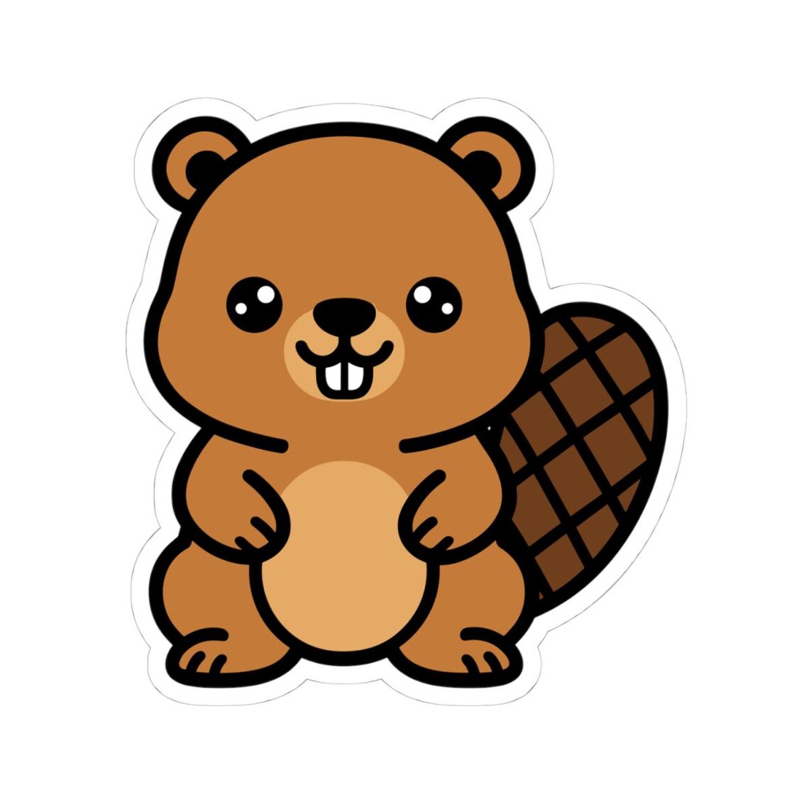 Beaver Sticker - Etsy