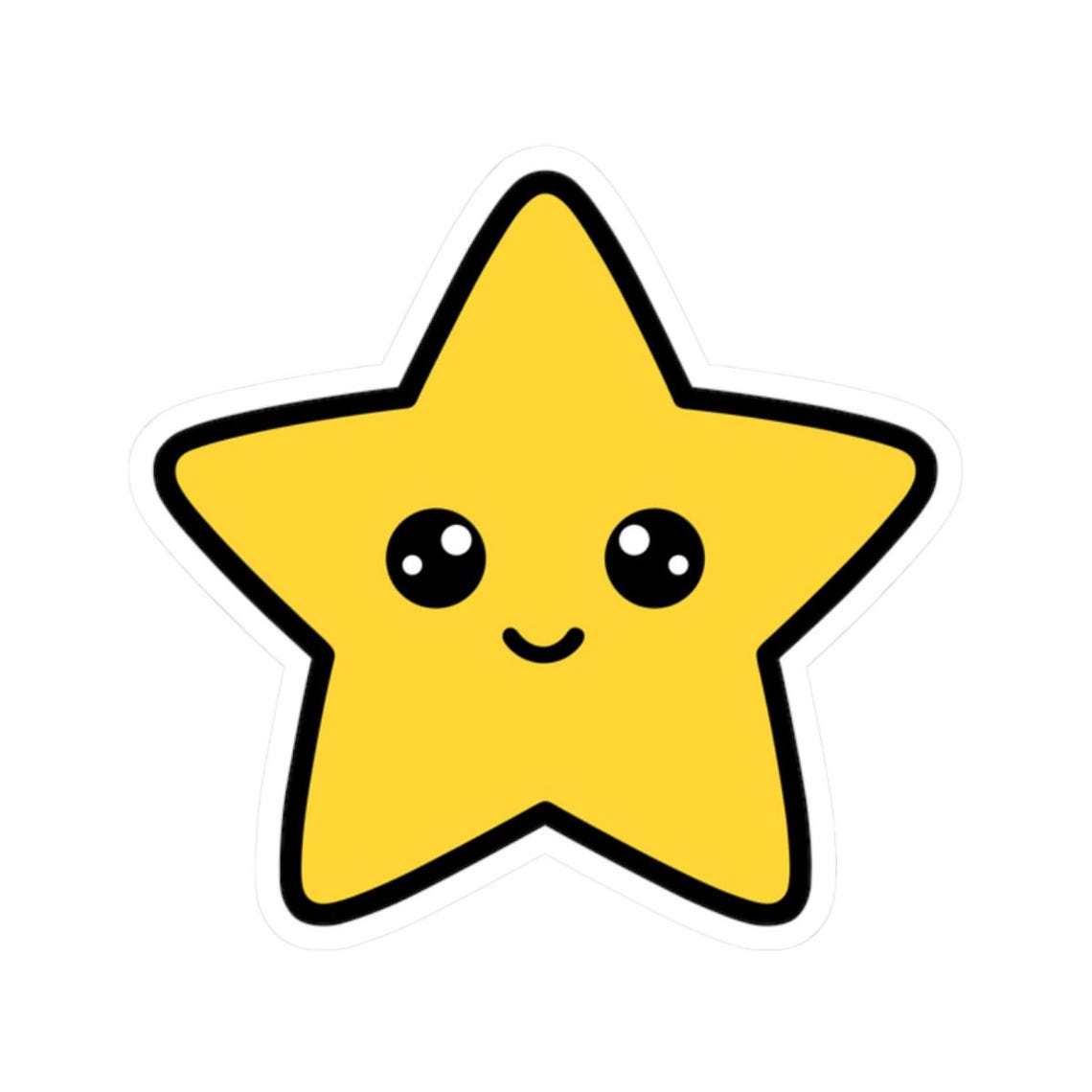 Star Sticker - Etsy