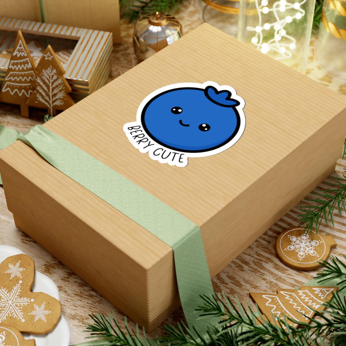 Berry Cute Blueberry Sticker - Etsy