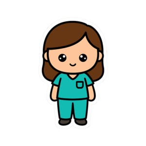 Nurse Doctor Healthcare Sticker