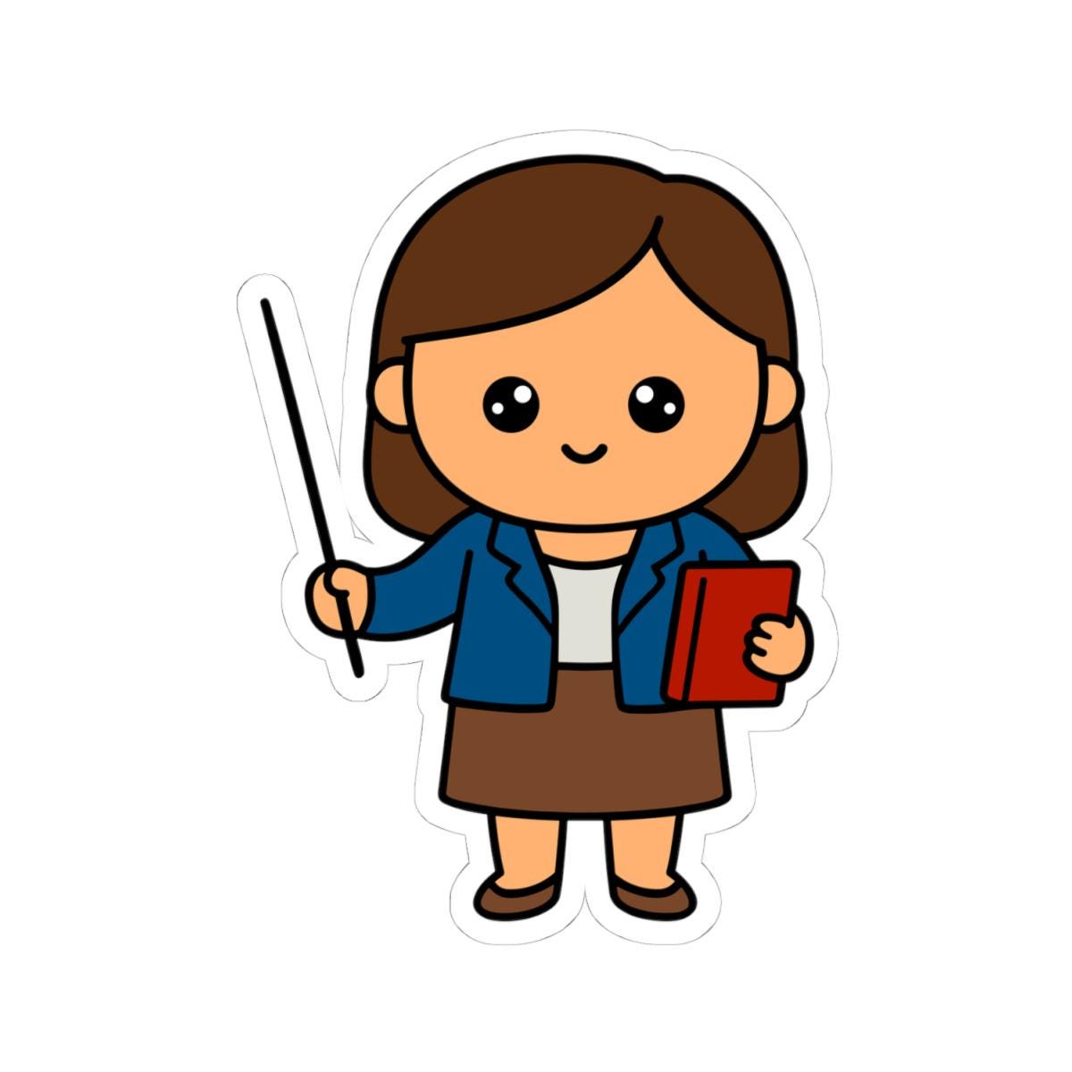 Teacher Sticker - Etsy