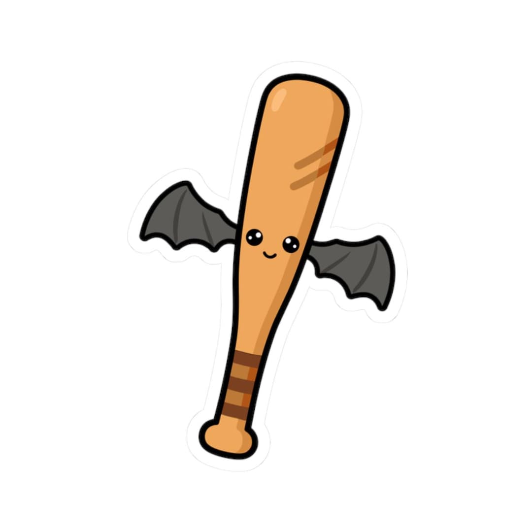 Baseball Bat Bat Sticker - Etsy