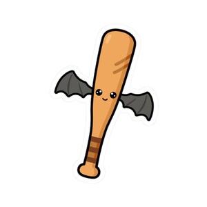 Baseball Bat Bat Sticker