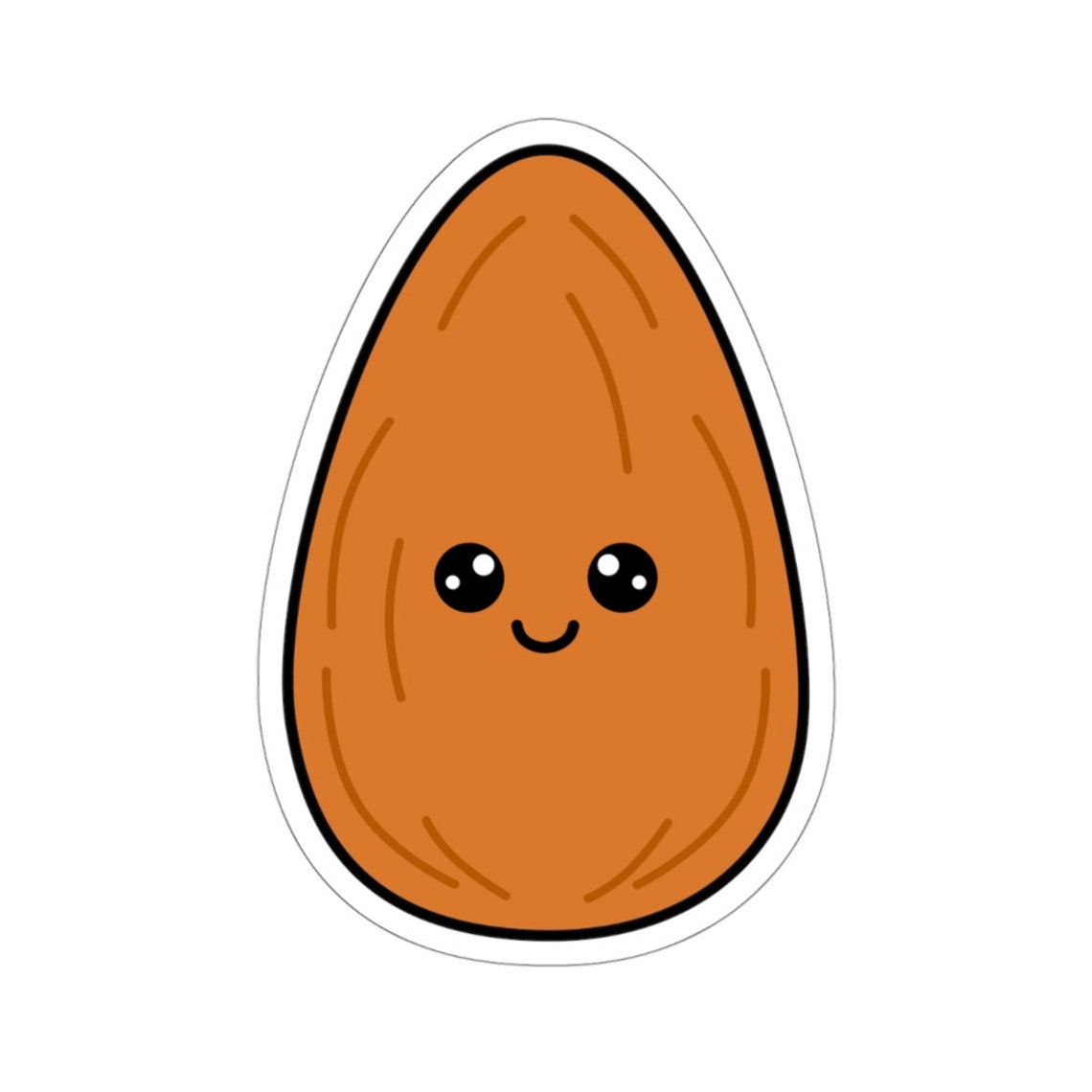 Almond Sticker - Etsy