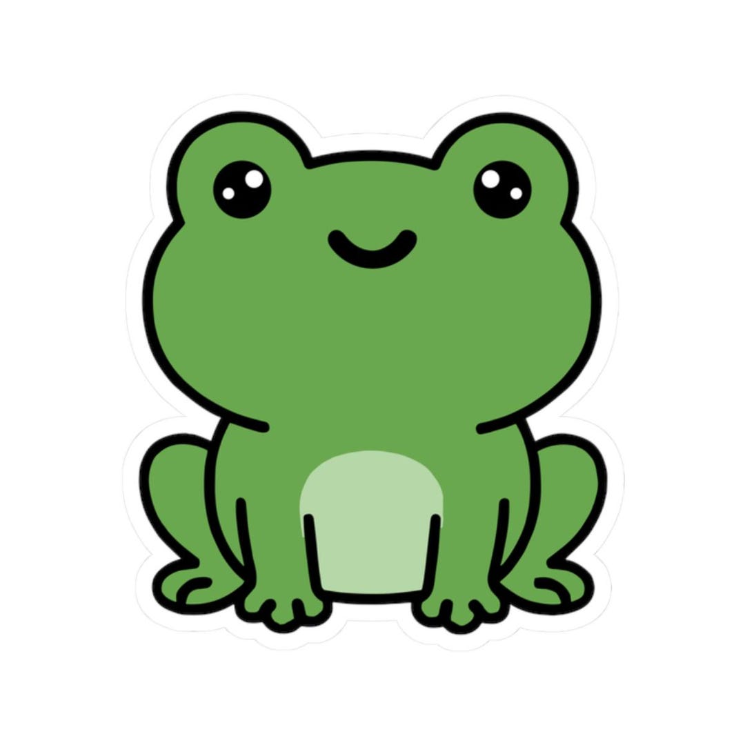 Frog Sticker - Etsy