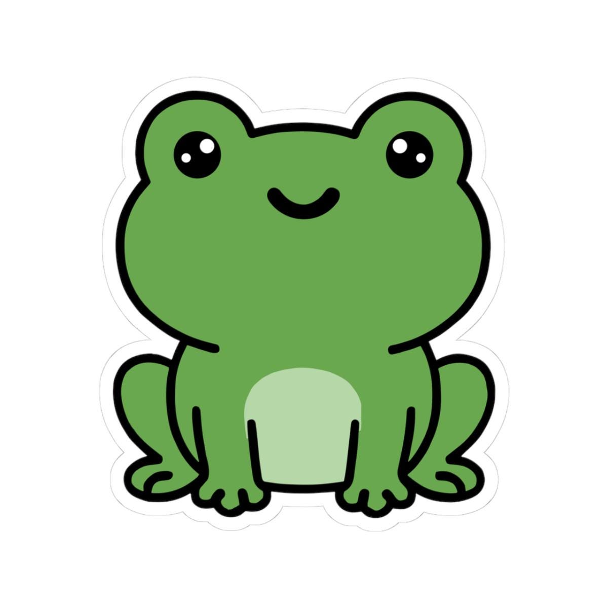 Frog Sticker - Etsy