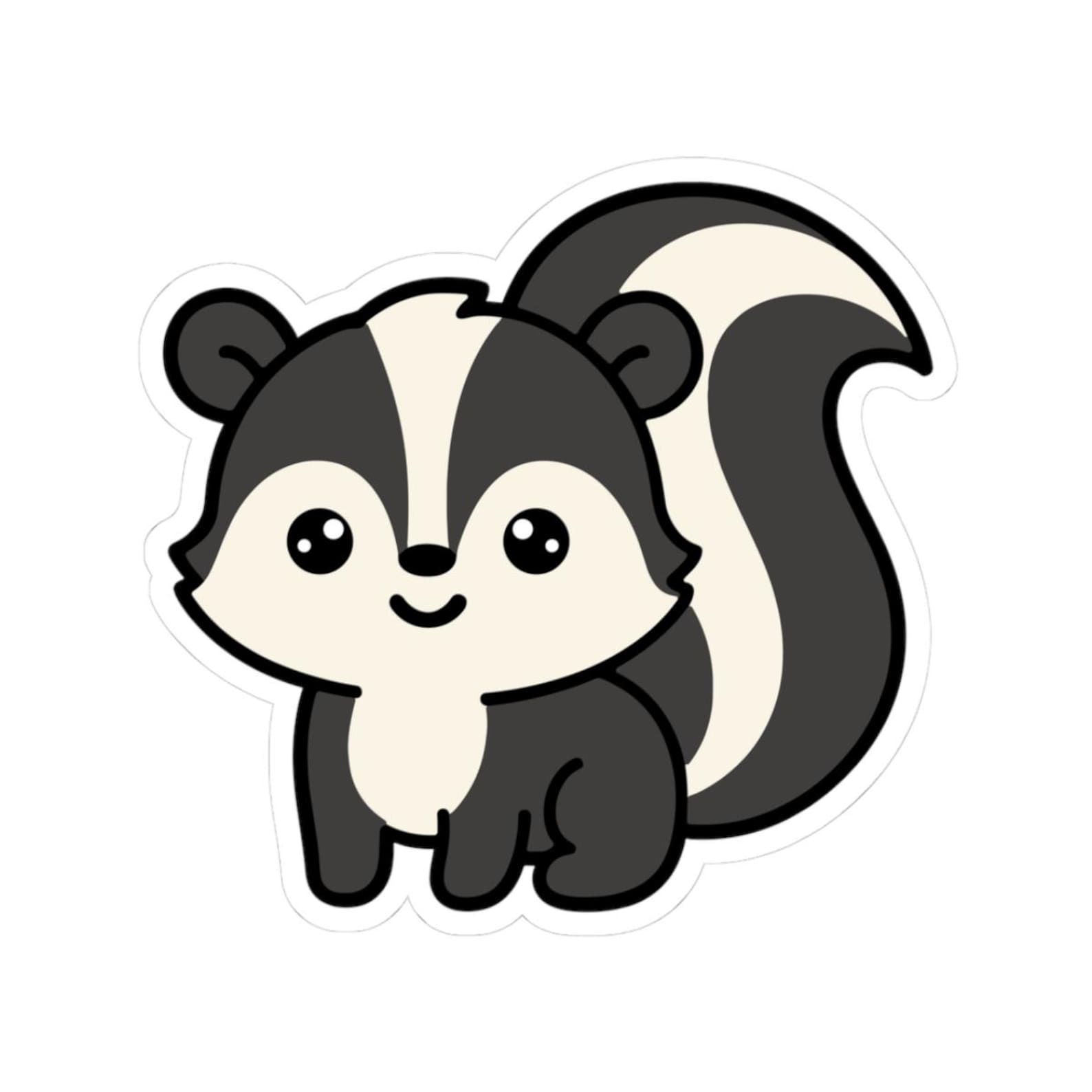 Skunk Sticker Skunk Sticker - Etsy