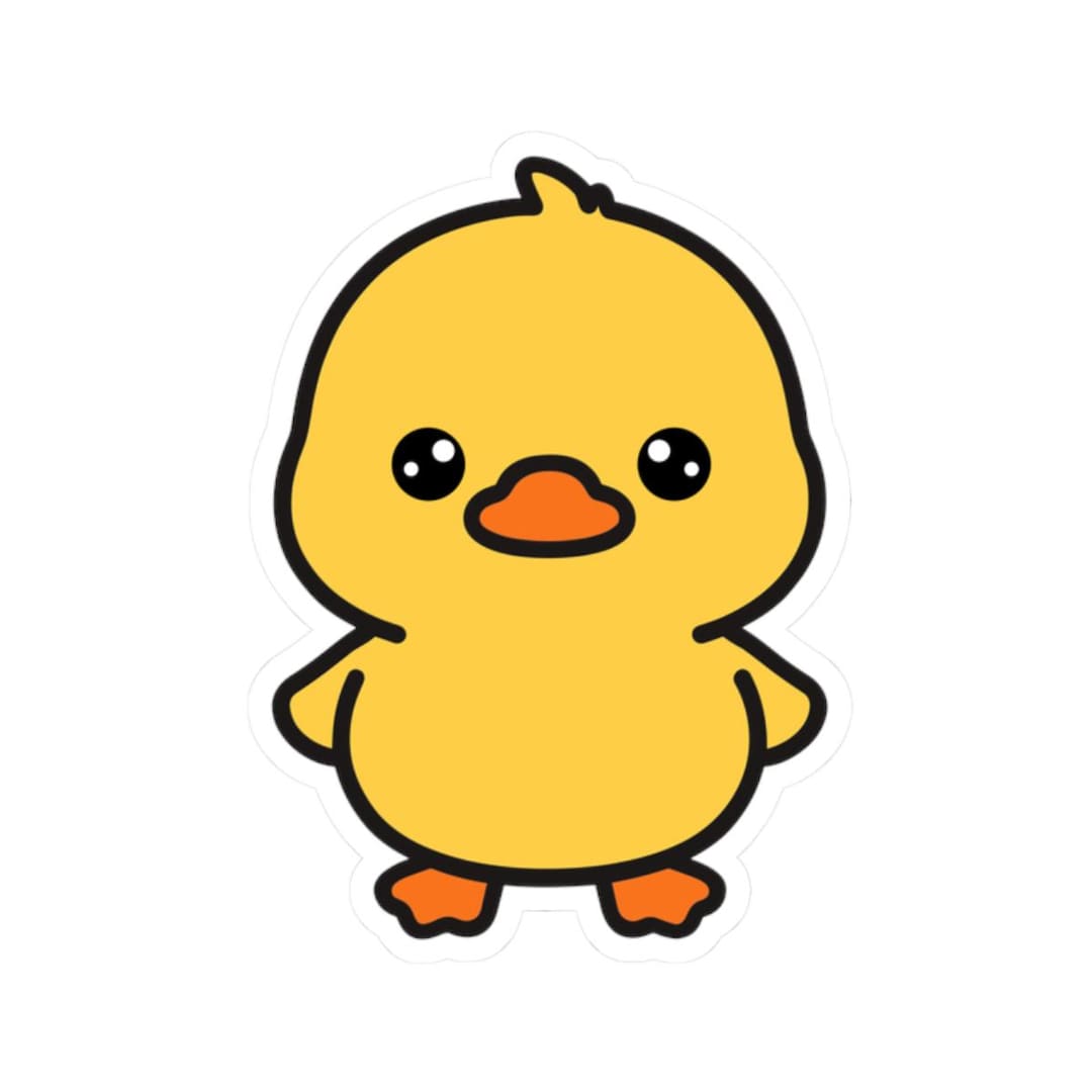 Duck Sticker - Etsy