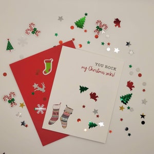 You Rock meine Weihnachtssocken