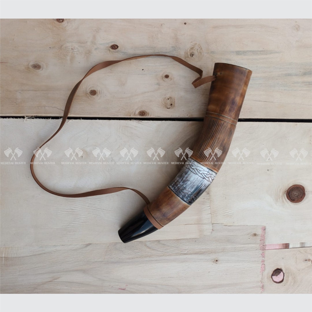 Viking War Horn Medieval Carnyx Ancient Hunting Tool & Norse Musical ...