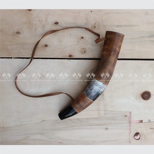 Viking War Horn Medieval Carnyx Ancient Hunting Tool & Norse Musical Bugle Blowing Trumpet