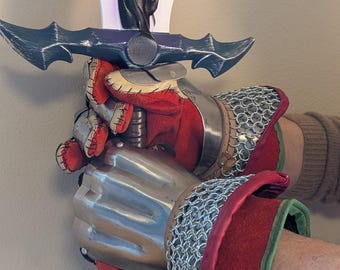 Medieval Steel Gauntlets Armor Knight Finger SCA LARP Gloves