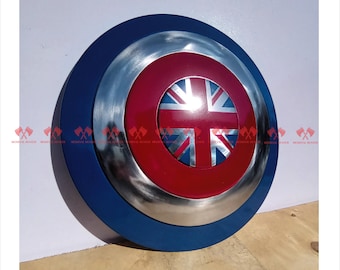 Captain Carter Shield: Aluminum Cosplay Shield, 22'' Home Decor