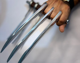 Wolverine Aluminum Claws XMen Logan 25cm