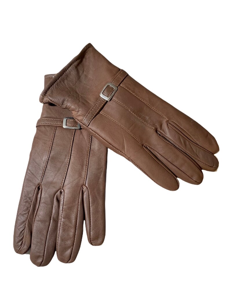 LADIES GLOVES MINIMALIST - Warm gloves - winter gloves -  lambsk