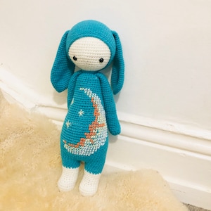 Häschen Puppe, Häschen Lalylala, Häkeln Hase Lalylala, Häschen Kinderzimmer Geschenk, Weihnachtsgeschenk, Häschen Stofftier, Häschen Amigurumi, Häkelhäschen