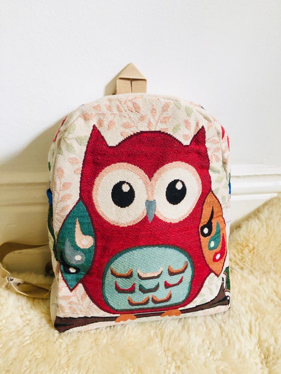 Owl backpack purse sale
