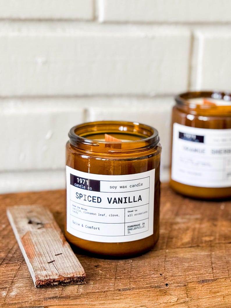 Spiced Vanilla Candle or Wax Melts