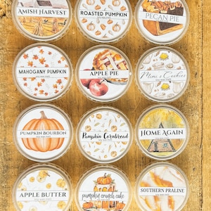 Fall Wax Melt Sampler Pack Set of 12