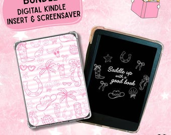 バンドル：デジタルKindle挿入物＆スクリーンセーバー - Coastal Cowgirl