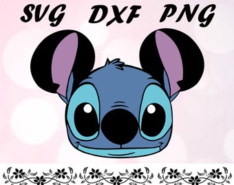 Free Free 148 Disney Stitch Face Stitch Outline Svg SVG PNG EPS DXF File