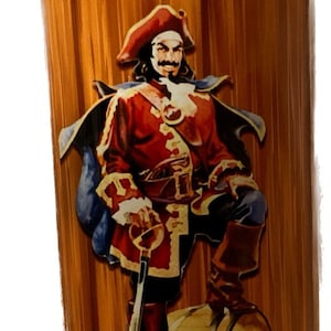 Capitaine et gobelet à coca avec glaçons