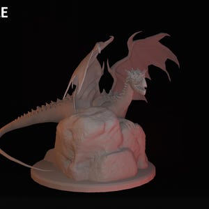 Dragon for 3D printing | Digital file of a dragon as a download for the 3D printer
