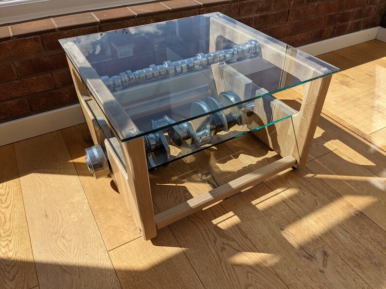 Naked Table / Crankshaft & Camshaft / Engine Coffee Table Etsy