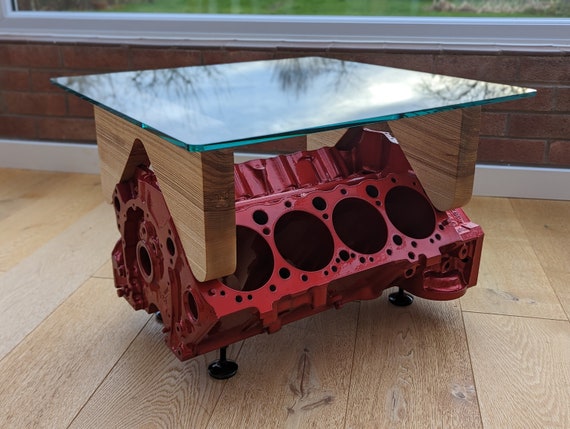 Chevrolet Corvette 5.7 Small Block V8 Engine Coffee Table Etsy