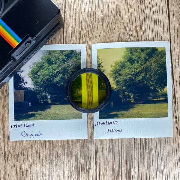 Polaroid One Step 2 / Plus Yellow Lens Filter | Camera accessory