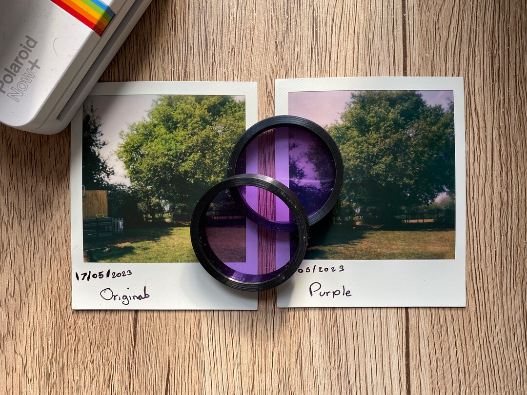Polaroid Now Plus Purple Lens Filter Camera Accessory - Etsy