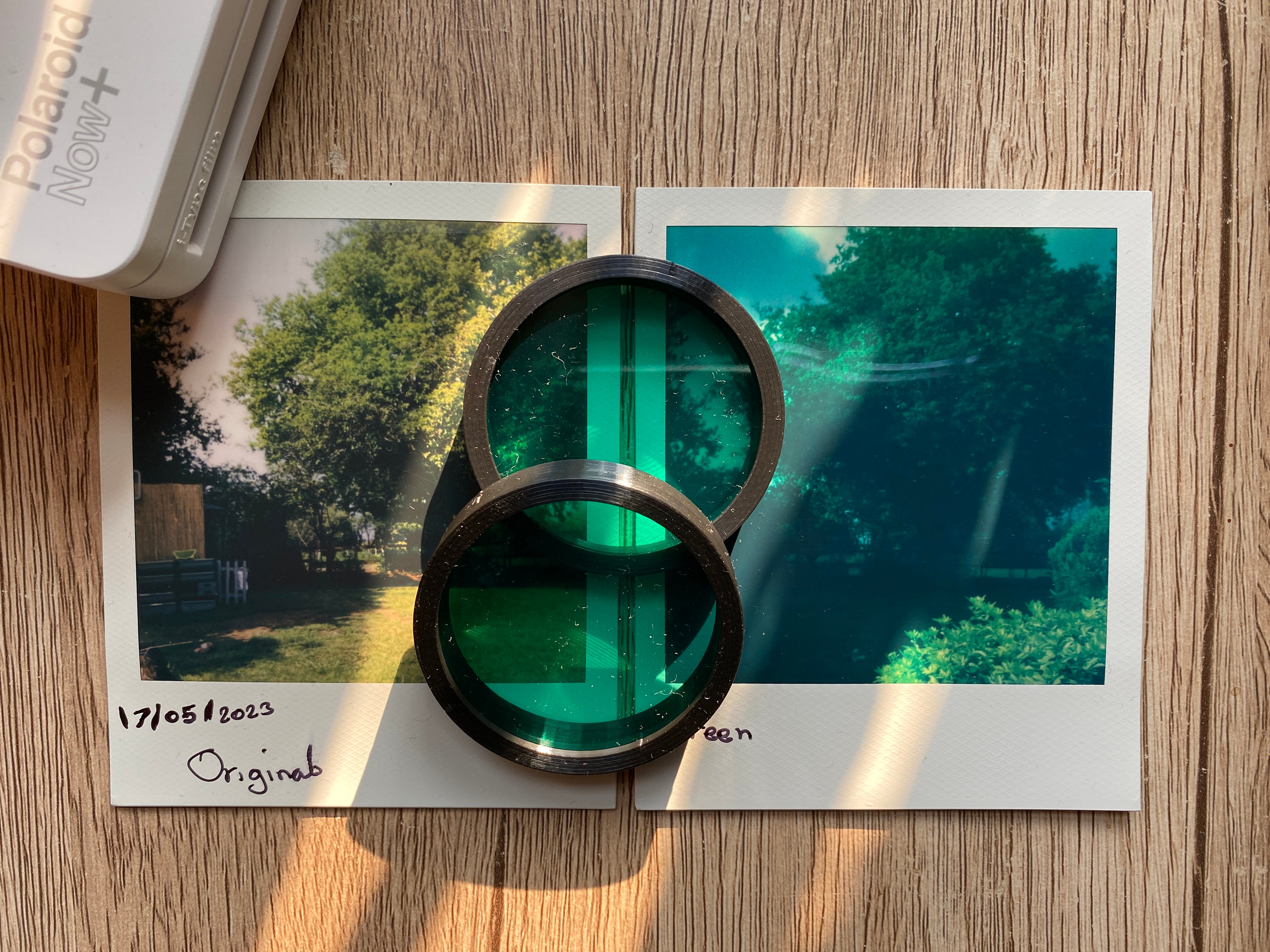 Polaroid Now+ 2nd Generation I-Type Instant Film Camera (Forest Green) + 5  Lens Filter Kit