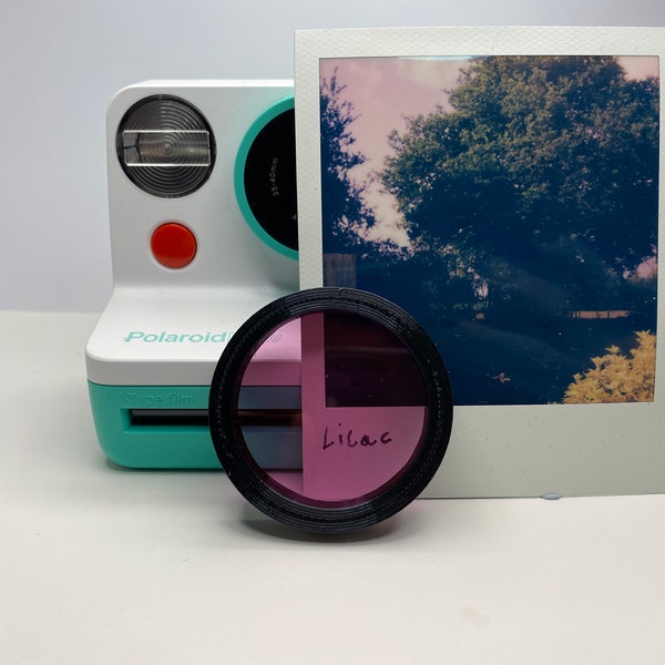 Polaroid Now Lilac Lens Filter | Camera Accessory